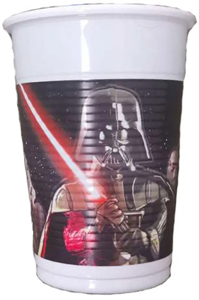 Star Wars Lightsaber Kunststoffbecher 8er-Pack 200 ml Produktfoto