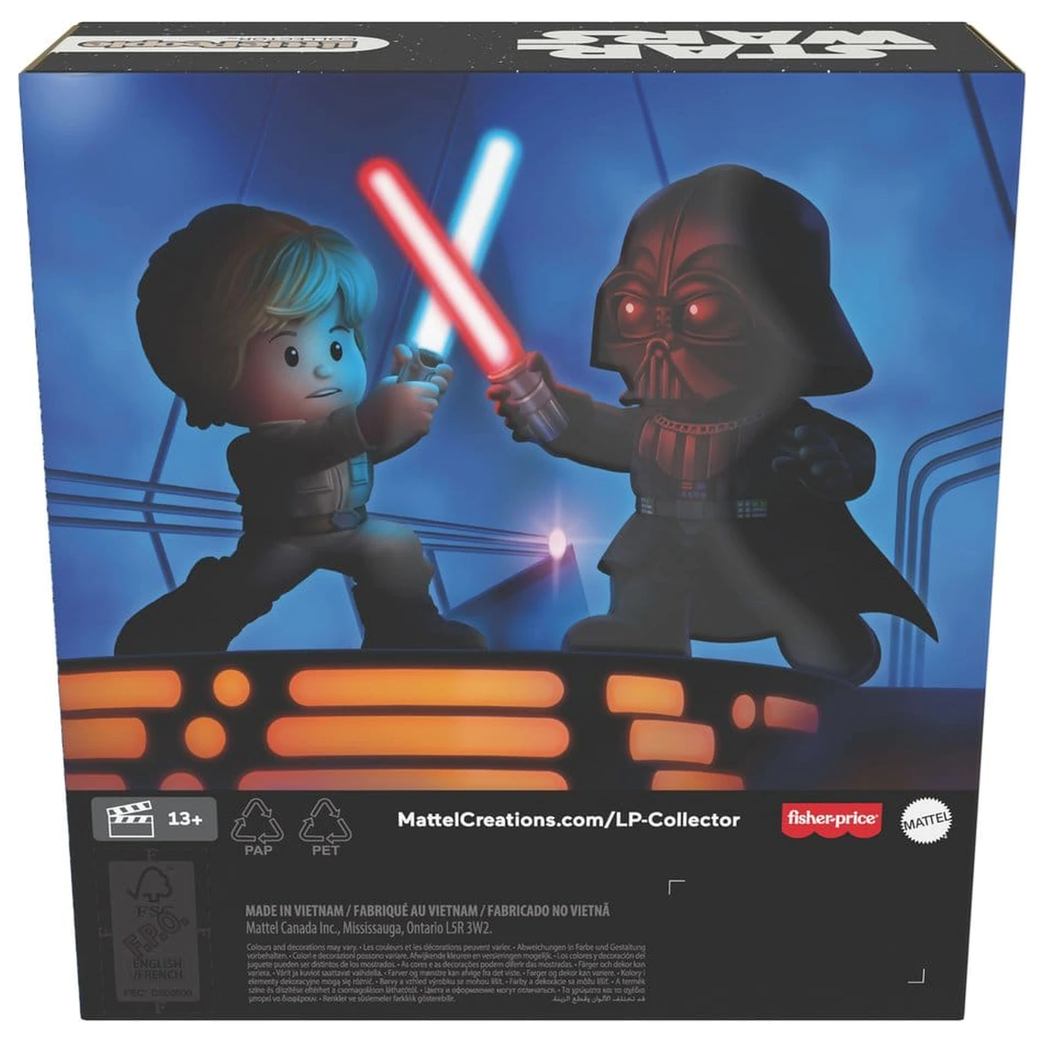Star Wars Little People Collector Mini Figur 2er-Pack I Am Your Father 7 cm Produktfoto