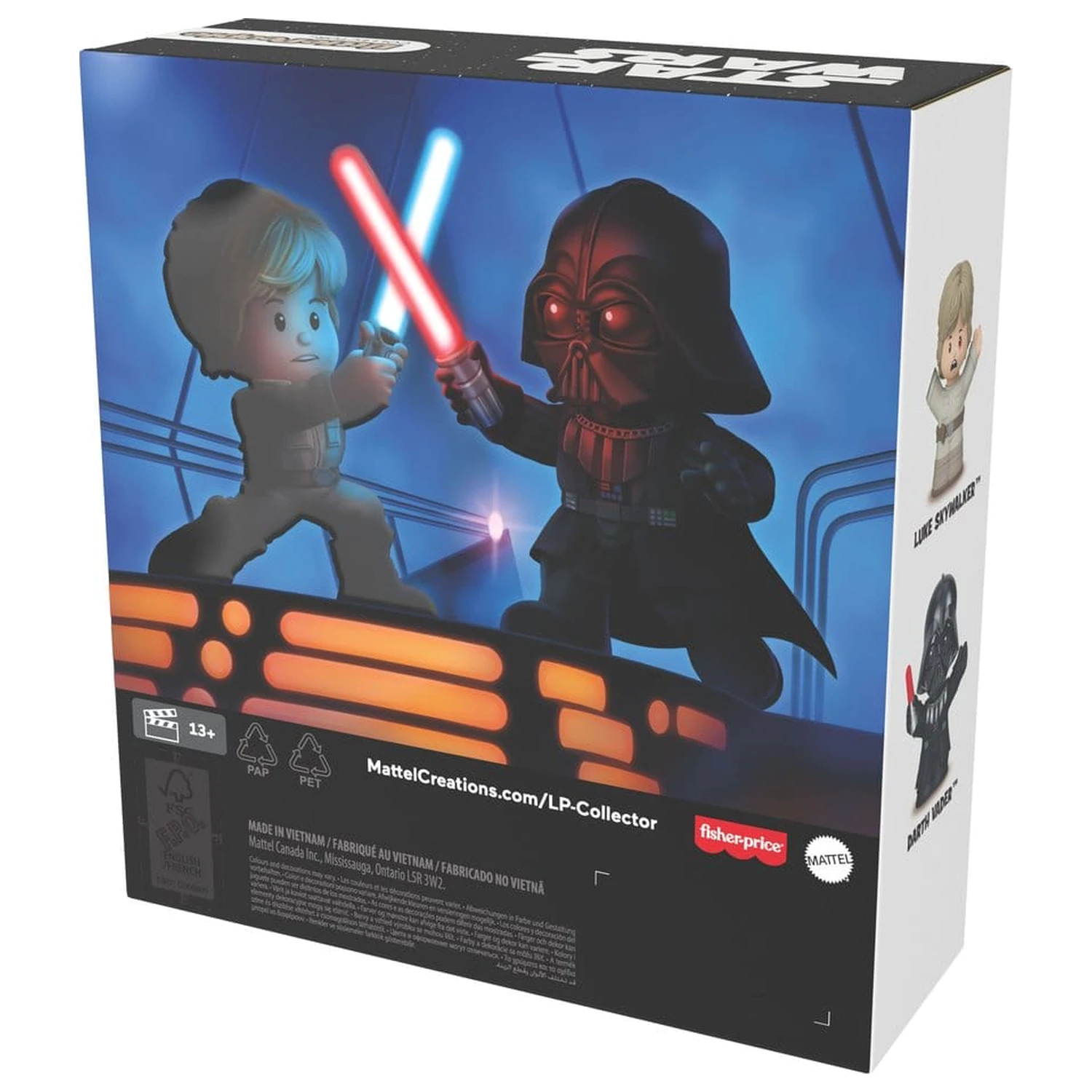 Star Wars Little People Collector Mini Figur 2er-Pack I Am Your Father 7 cm Produktfoto