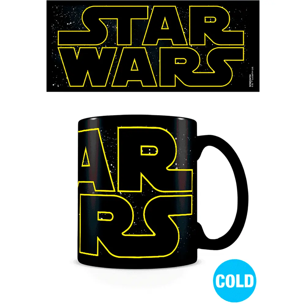 Star Wars Tasse mit Thermoeffekt Logo Characters termékfotó