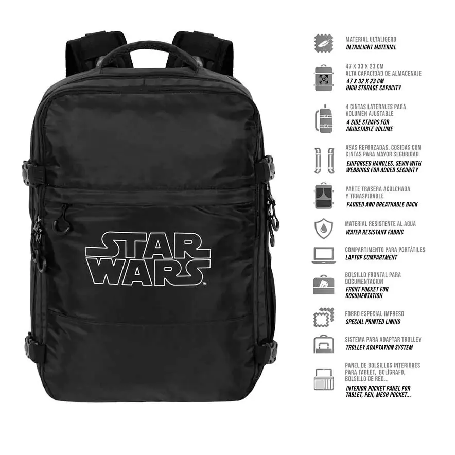 Star Wars Logo Rucksack 49cm termékfotó