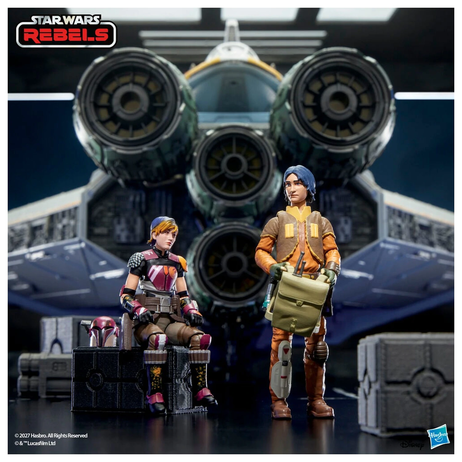 Star Wars Lothal Rebel Pack 3 Figuren 9,5 cm Produktfoto