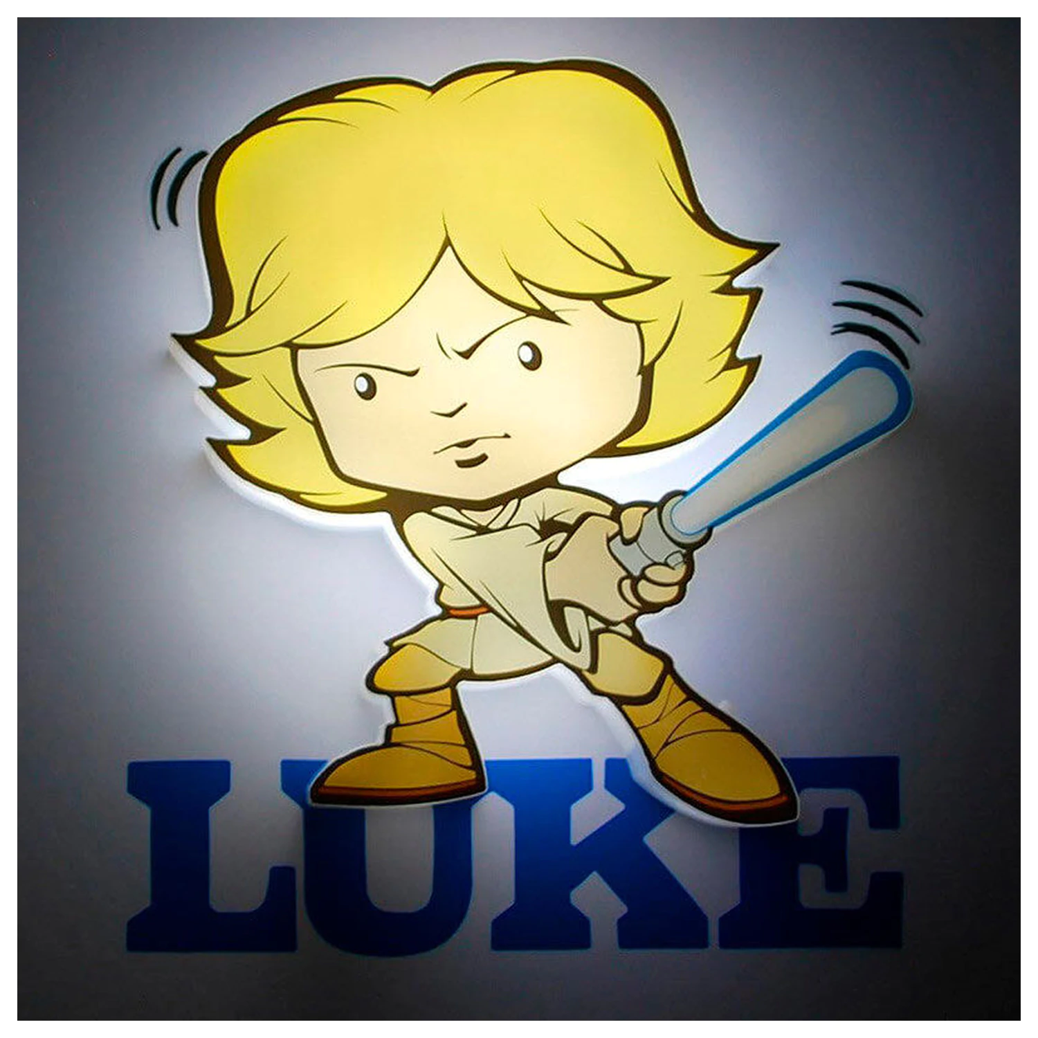 Star Wars Luke Skywalker 3D Licht FX Mini Lampe Produktfoto