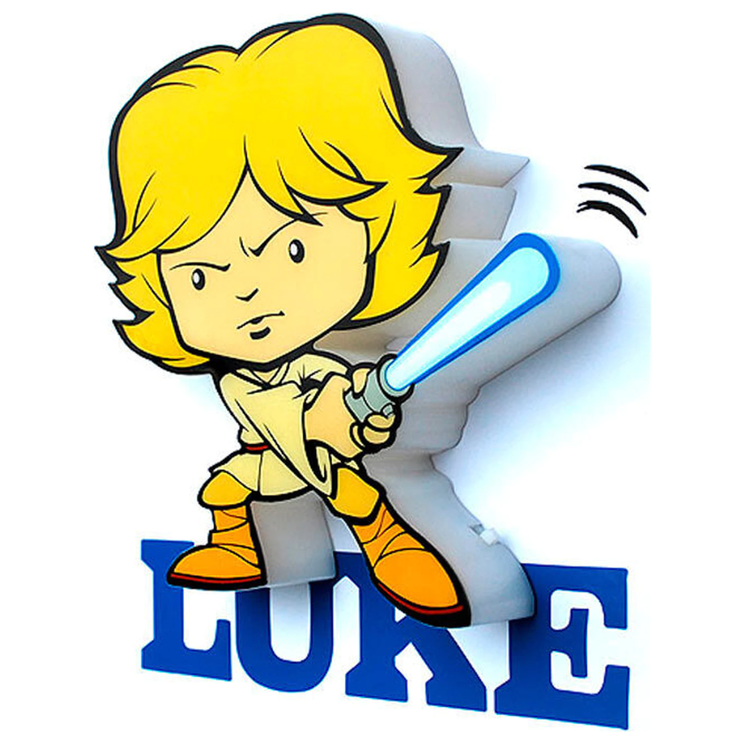Star Wars Luke Skywalker 3D Licht FX Mini Lampe Produktfoto