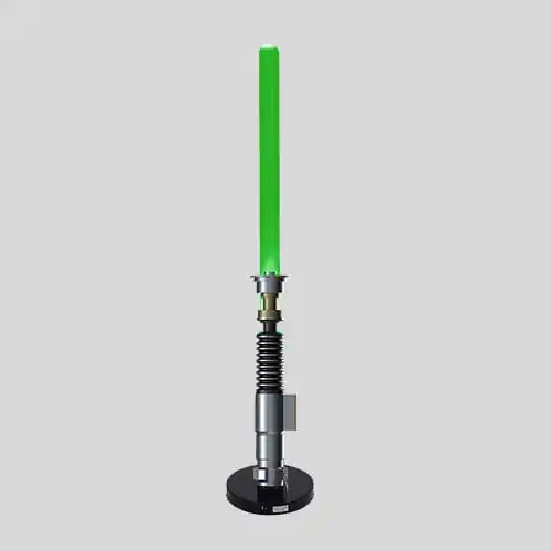 Star Wars Lampe Luke Skywalker Return Of The Jedi Green Lichtschwert 59 cm Produktfoto