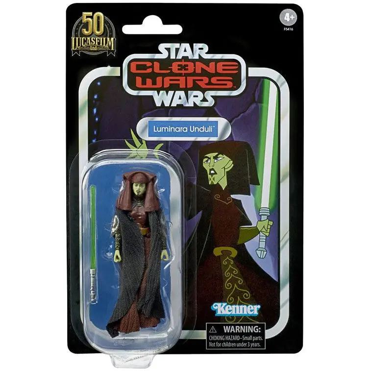 Star Wars The Clone Wars Vintage Collection Action Figur 2022 Luminara Unduli 10 cm Produktfoto