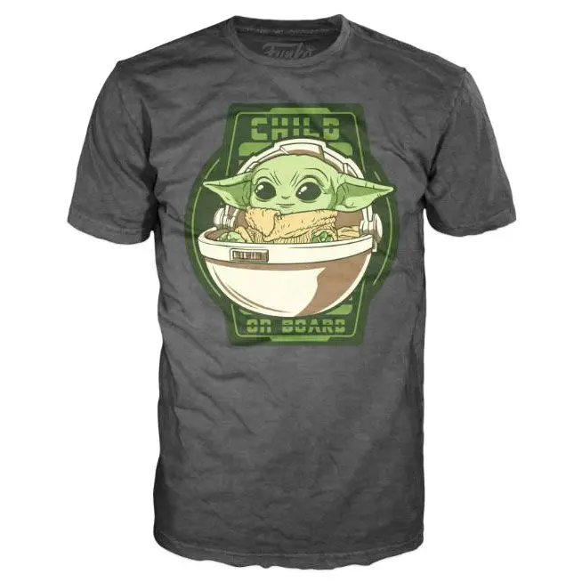 Star Wars Mandalorian Yoda The Child On Board T-shirt termékfotó