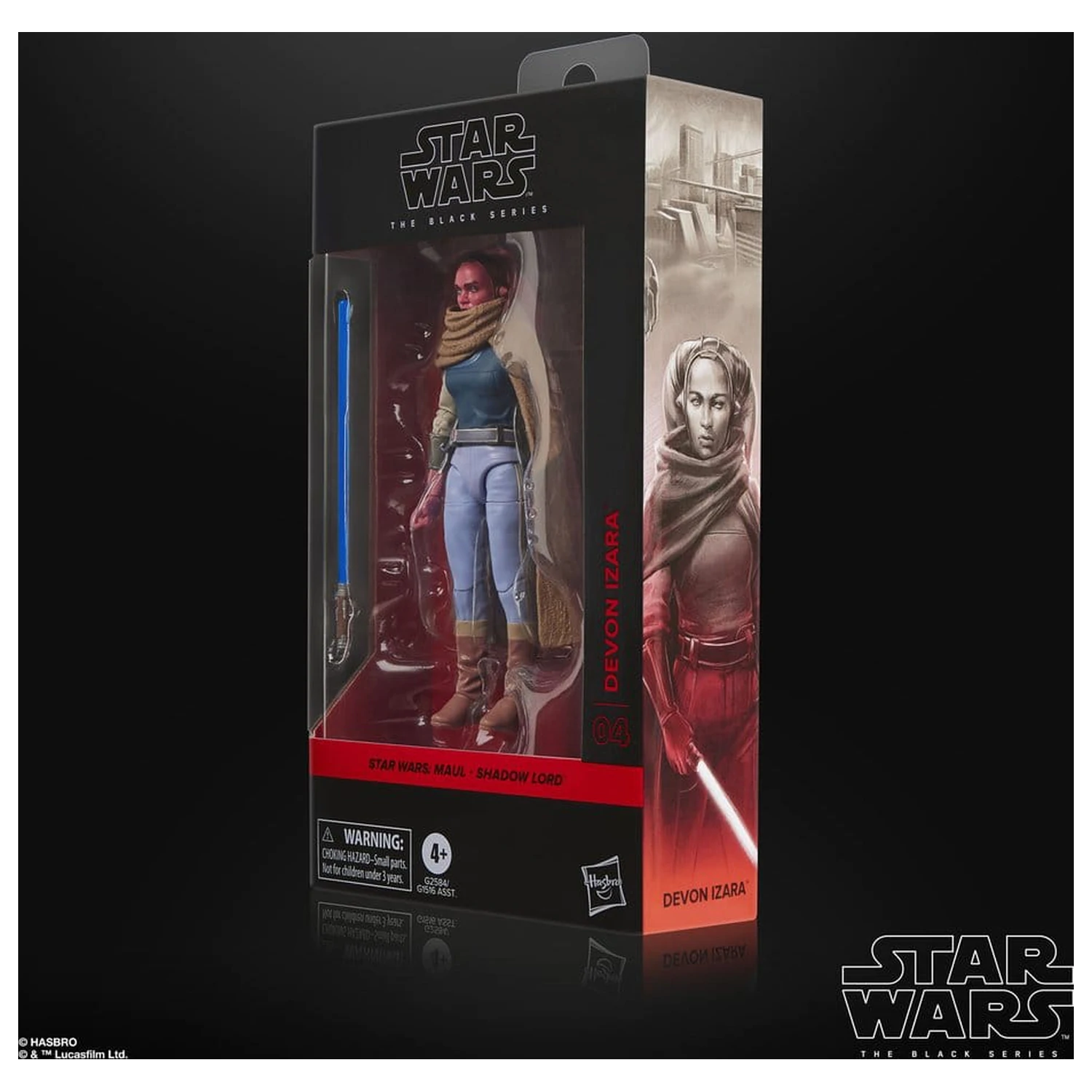 Star Wars: Maul - Shadow Lord Black Series Action-Figur Devon Izara 15 cm Produktfoto
