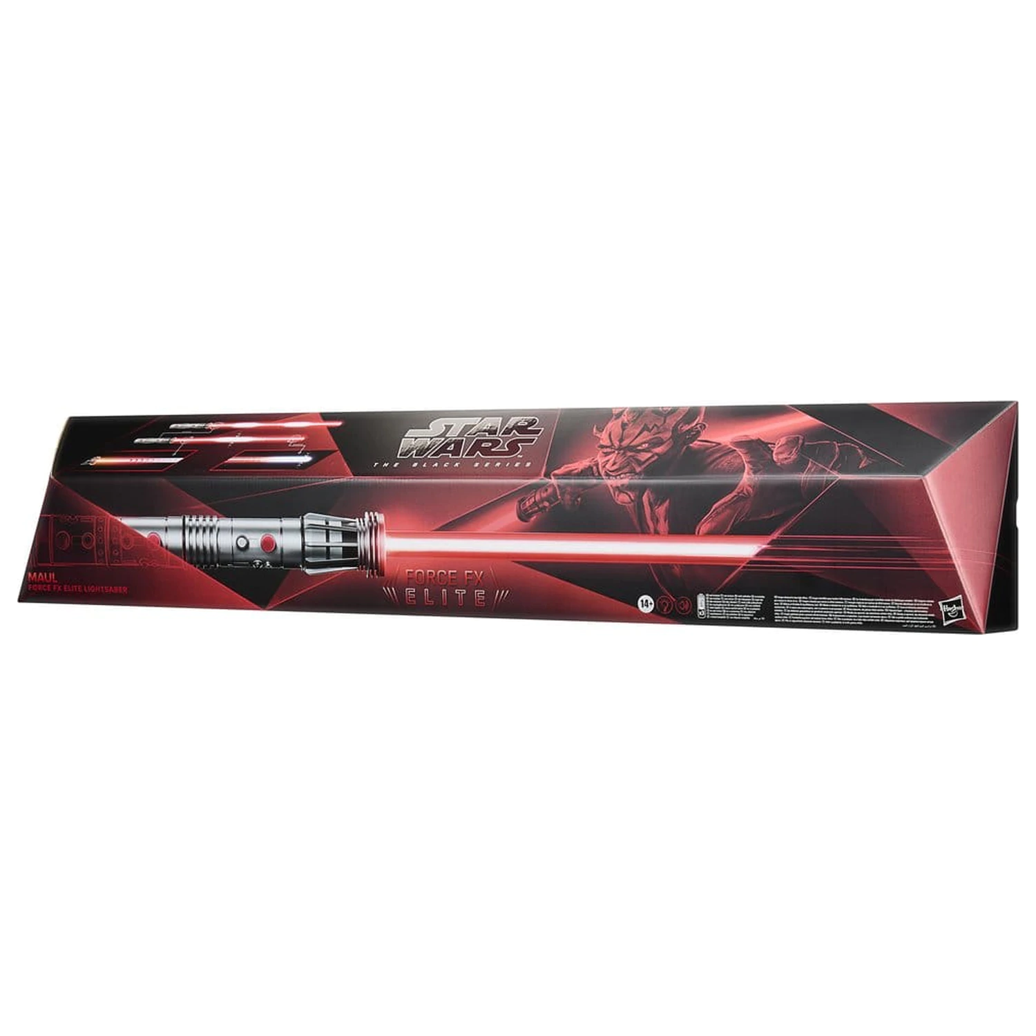 Star Wars: Maul - Shadow Lord Black Series Replik Force FX Elite Lichtschwert Maul Produktfoto