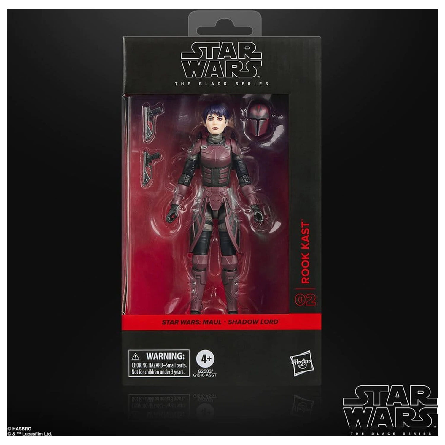 Star Wars: Maul - Shadow Lord Black Series Actionfigur Rook Kast 15 cm Produktfoto