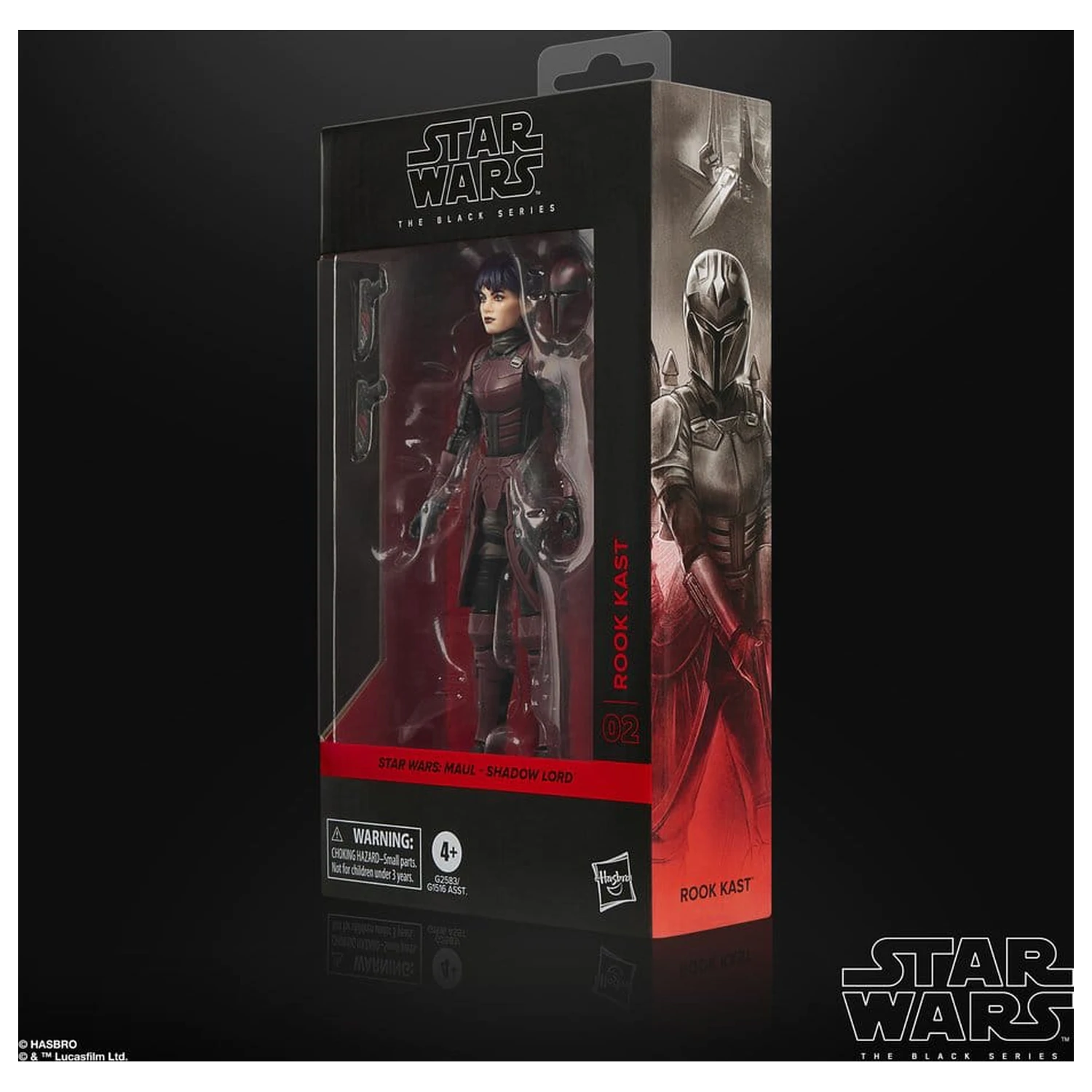Star Wars: Maul - Shadow Lord Black Series Actionfigur Rook Kast 15 cm Produktfoto