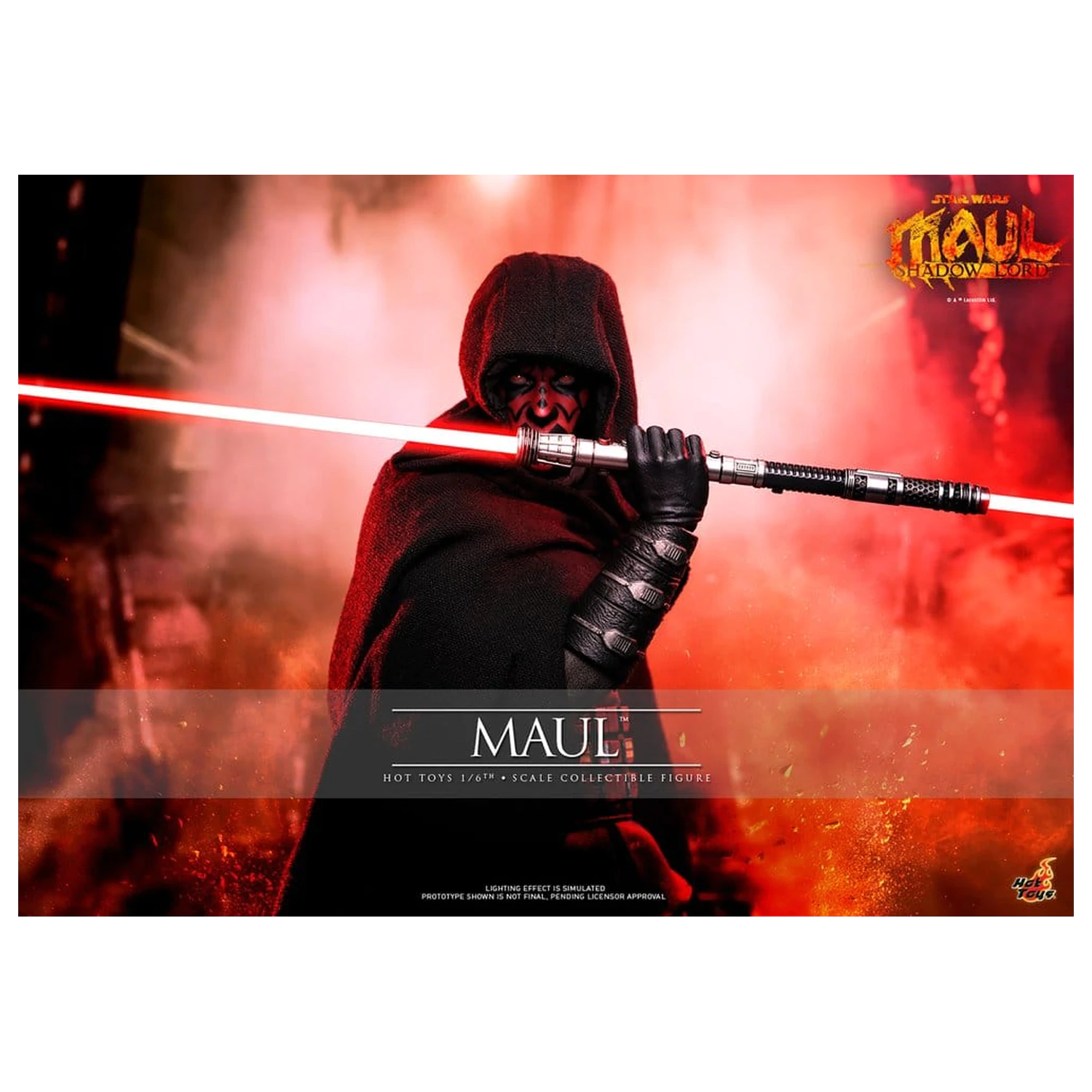 Star Wars: Maul - Shadow Lord Television Masterpiece Action Figur 1/6 Maul 29 cm Produktfoto