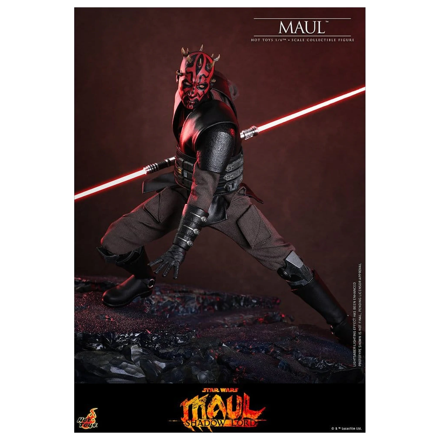 Star Wars: Maul - Shadow Lord Television Masterpiece Action Figur 1/6 Maul 29 cm Produktfoto