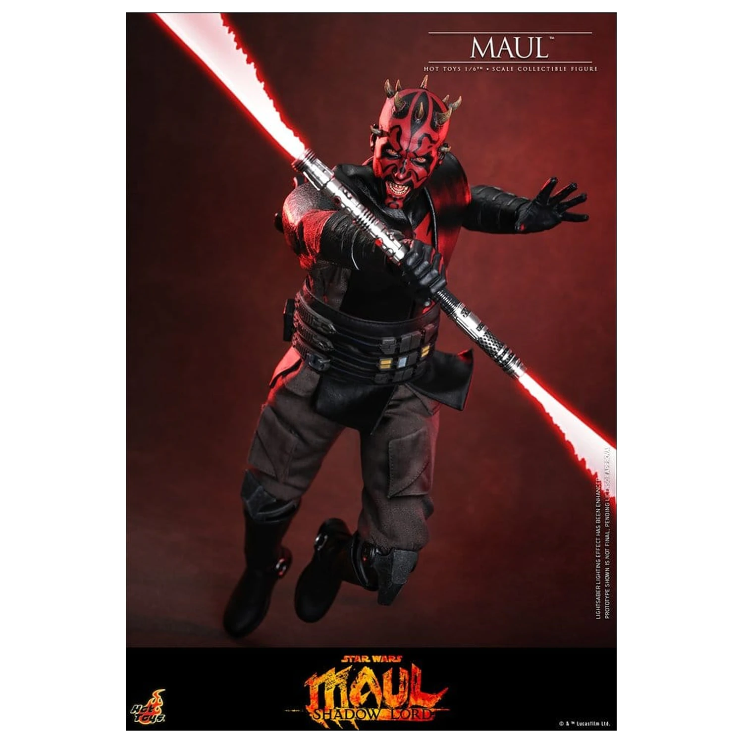 Star Wars: Maul - Shadow Lord Television Masterpiece Action Figur 1/6 Maul 29 cm Produktfoto