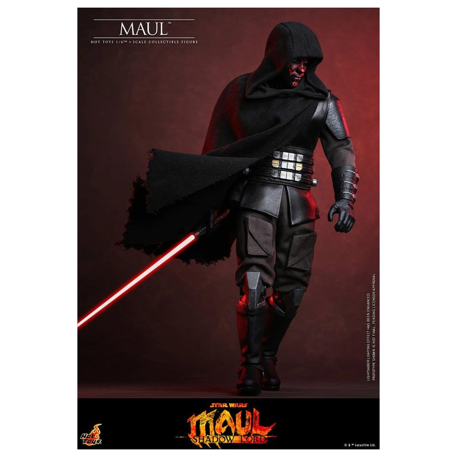 Star Wars: Maul - Shadow Lord Television Masterpiece Action Figur 1/6 Maul 29 cm Produktfoto