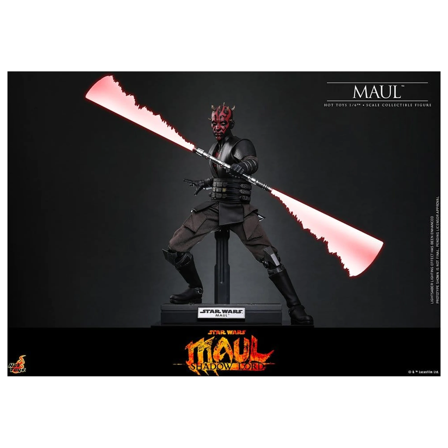 Star Wars: Maul - Shadow Lord Television Masterpiece Action Figur 1/6 Maul 29 cm Produktfoto