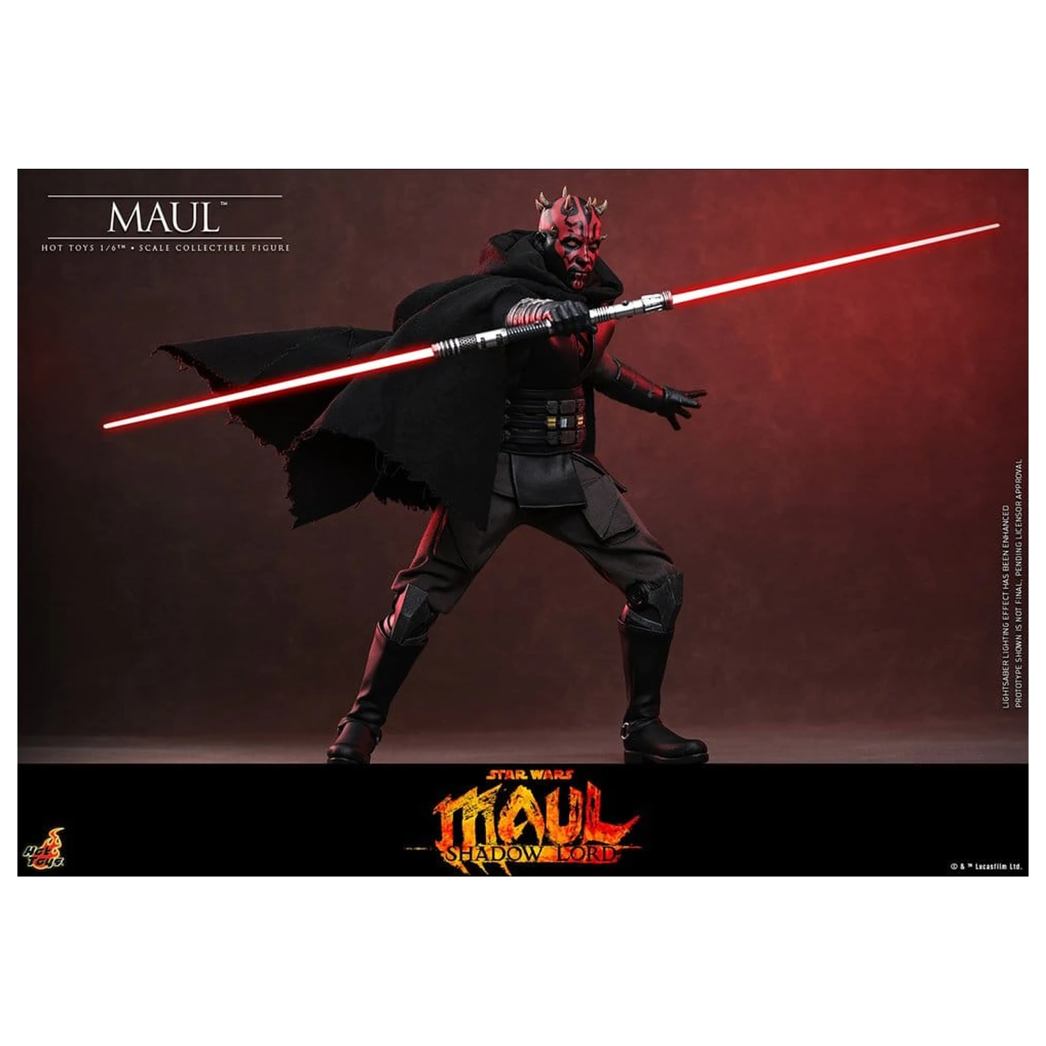 Star Wars: Maul - Shadow Lord Television Masterpiece Action Figur 1/6 Maul 29 cm Produktfoto