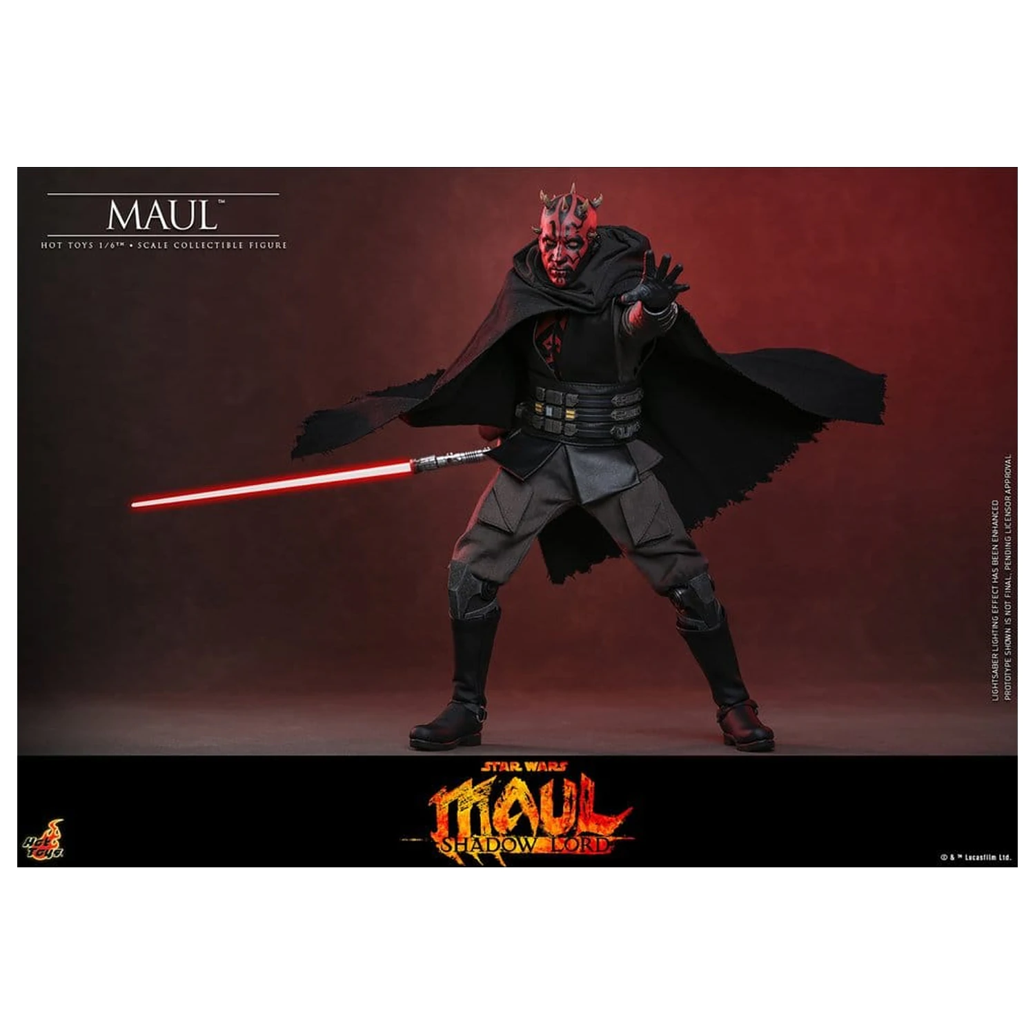 Star Wars: Maul - Shadow Lord Television Masterpiece Action Figur 1/6 Maul 29 cm Produktfoto