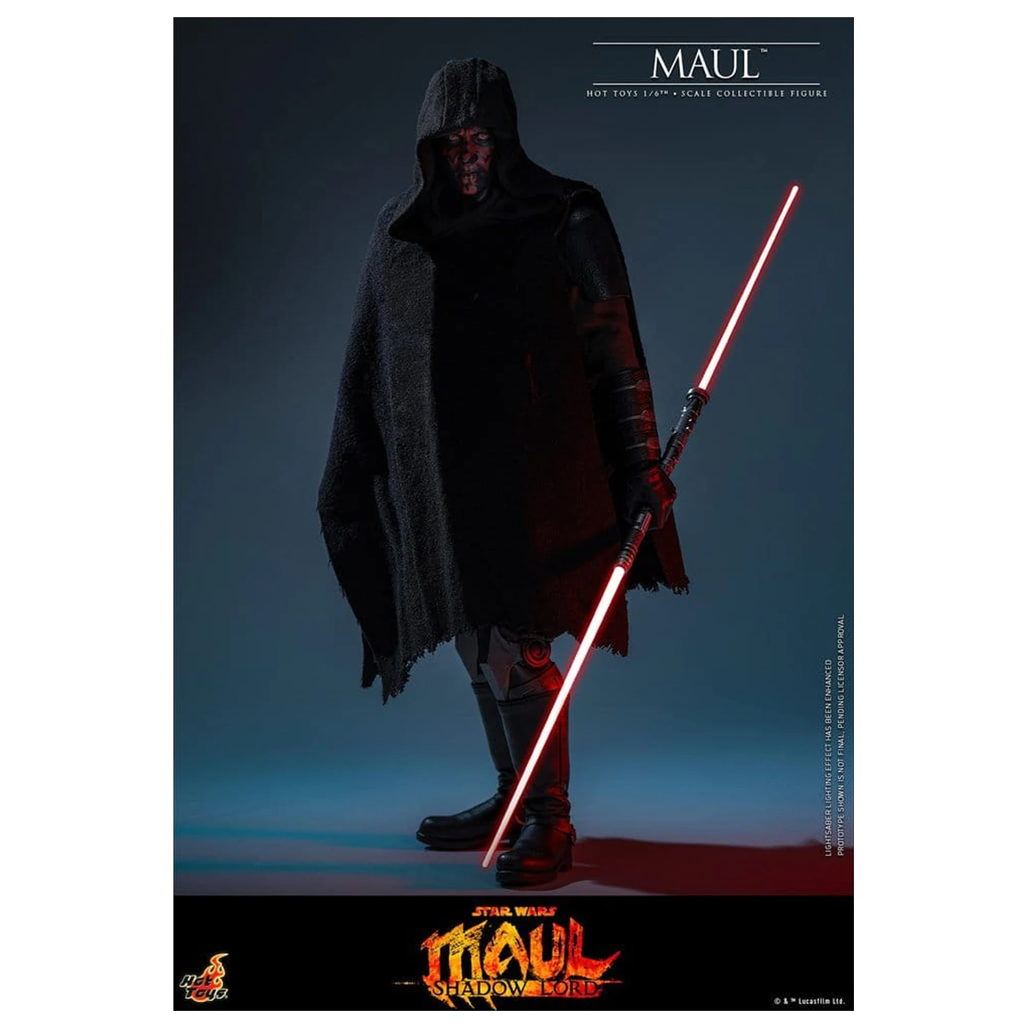 Star Wars: Maul - Shadow Lord Television Masterpiece Action Figur 1/6 Maul 29 cm Produktfoto
