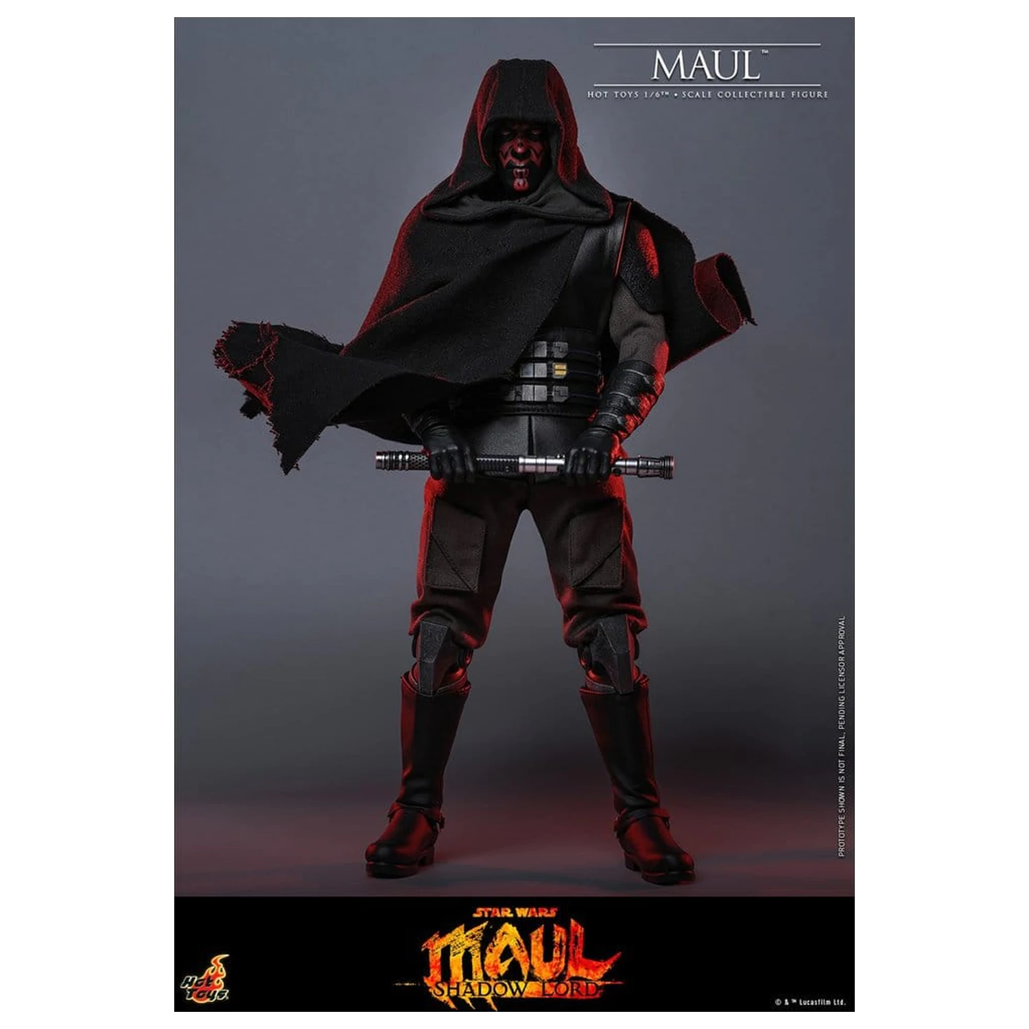 Star Wars: Maul - Shadow Lord Television Masterpiece Action Figur 1/6 Maul 29 cm Produktfoto