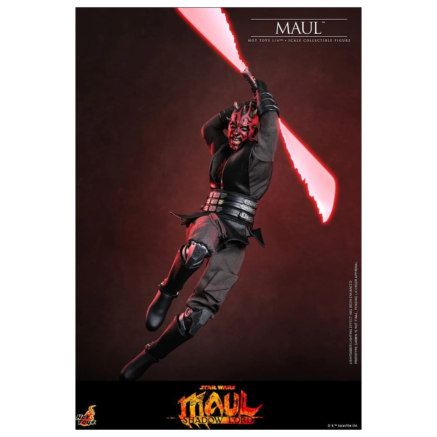 Star Wars: Maul - Shadow Lord Television Masterpiece Action Figur 1/6 Maul 29 cm Produktfoto