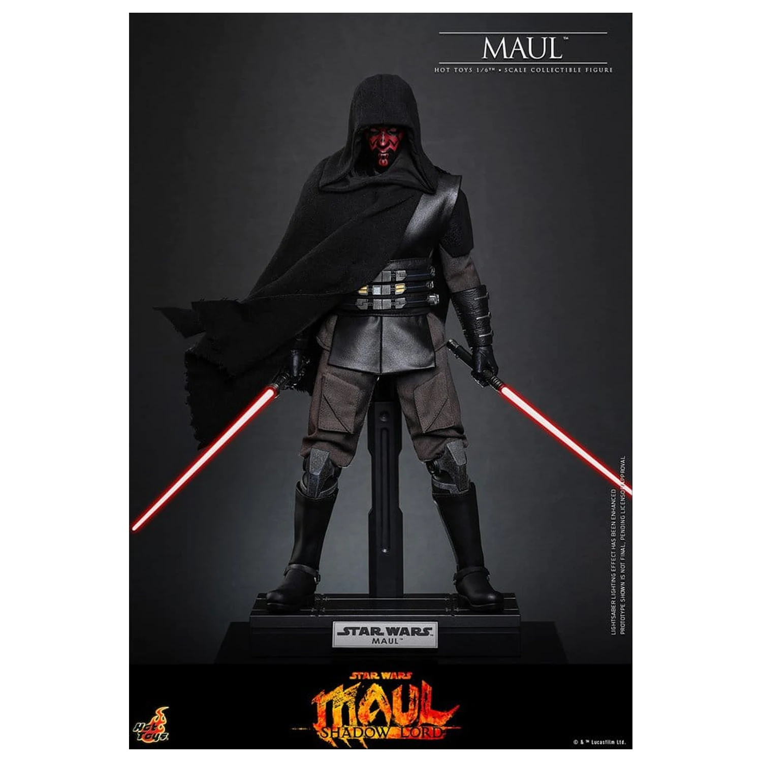 Star Wars: Maul - Shadow Lord Television Masterpiece Action Figur 1/6 Maul 29 cm Produktfoto