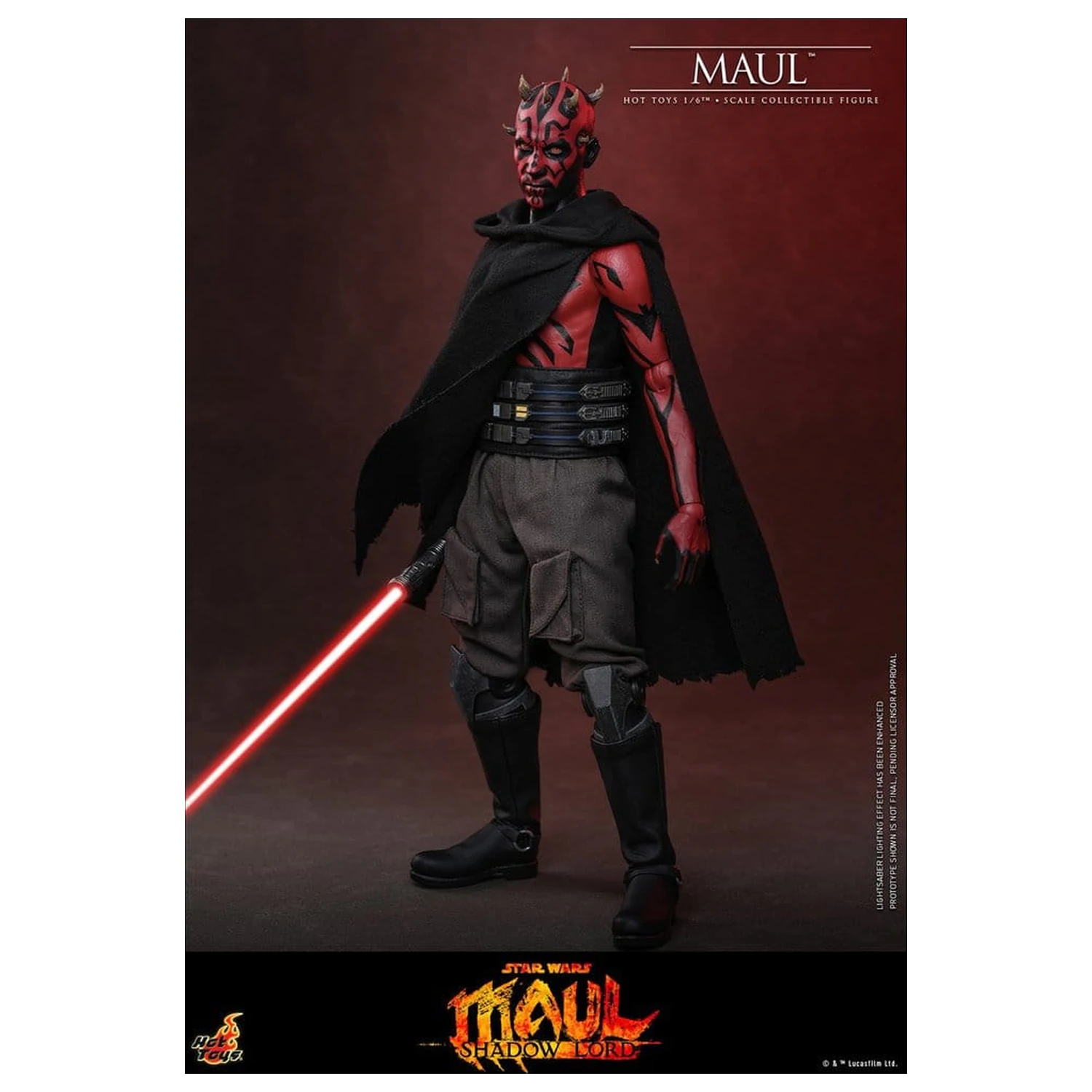 Star Wars: Maul - Shadow Lord Television Masterpiece Action Figur 1/6 Maul 29 cm Produktfoto