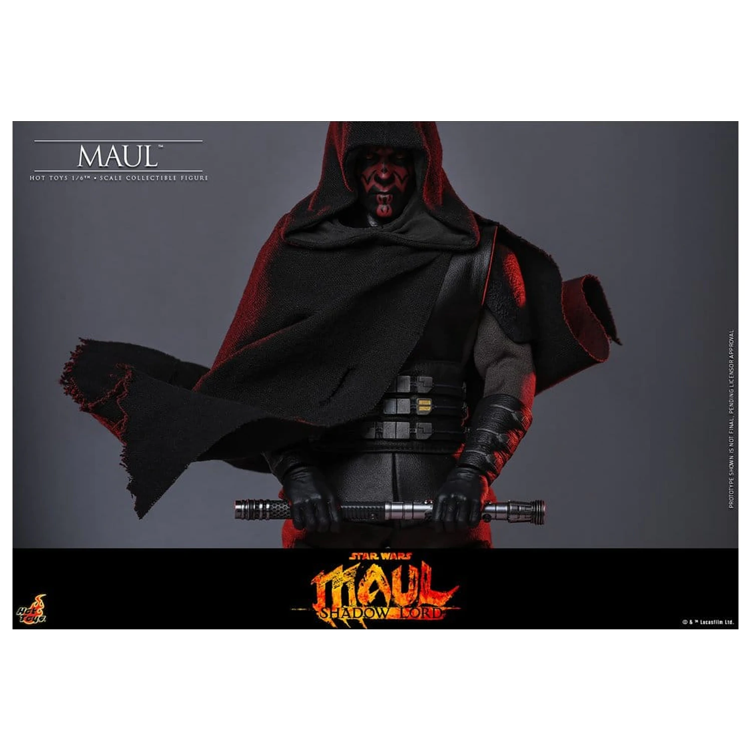 Star Wars: Maul - Shadow Lord Television Masterpiece Action Figur 1/6 Maul 29 cm Produktfoto