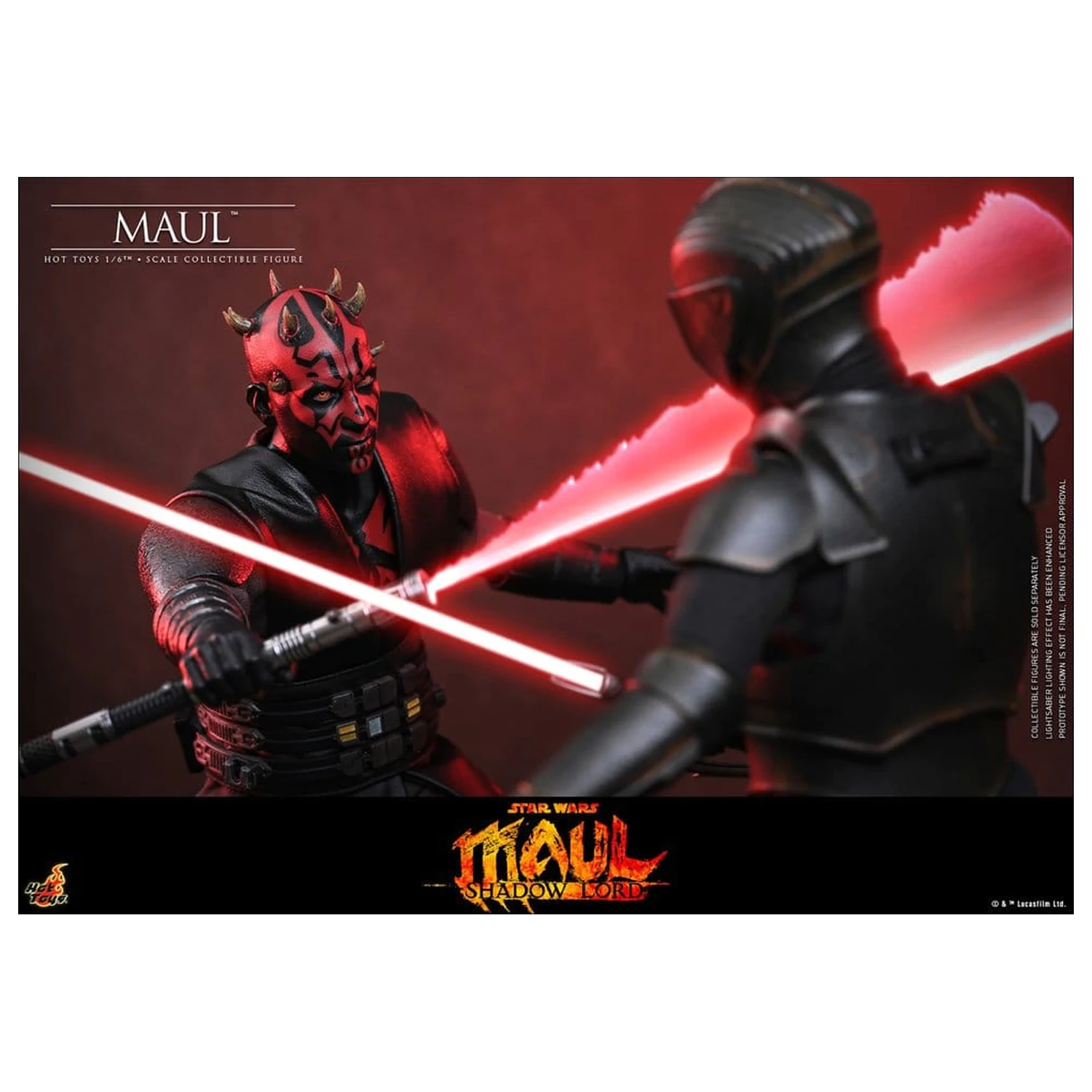 Star Wars: Maul - Shadow Lord Television Masterpiece Action Figur 1/6 Maul 29 cm Produktfoto