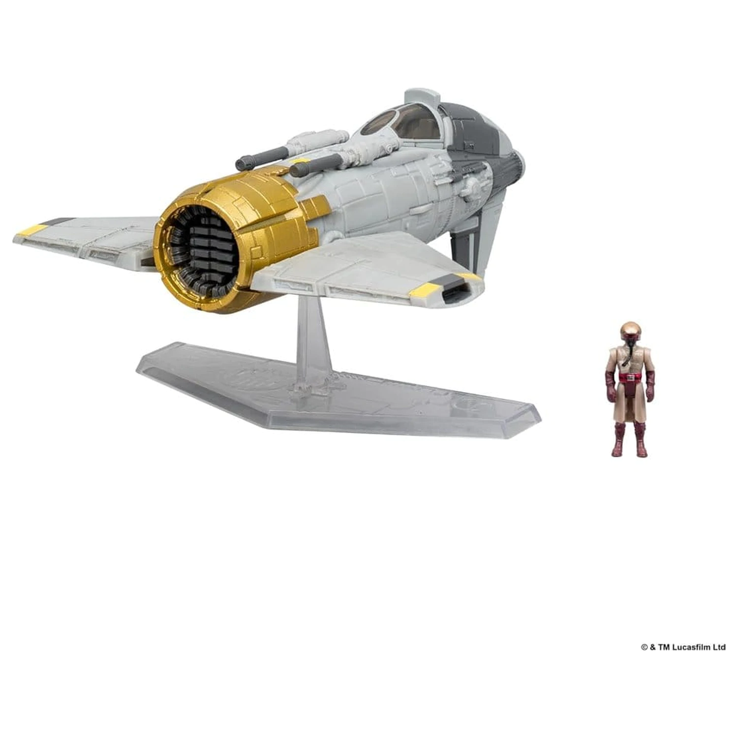 Star Wars Medium Fahrzeug Fiend Fighter mit Star Navigator 13 cm Produktfoto