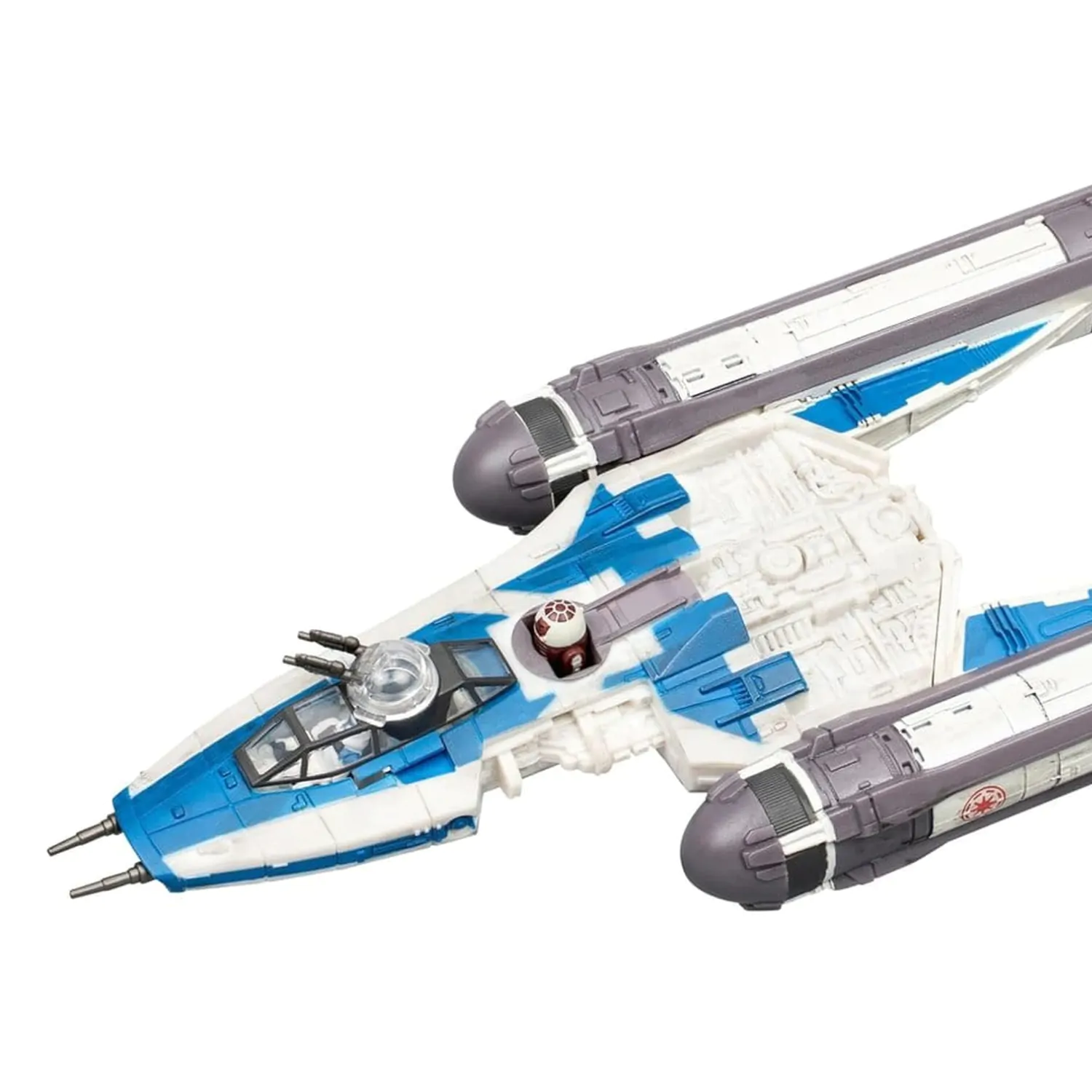 Star Wars Mittelgroßes Fahrzeug BTL-B Y-wing Starfighter mit Clone Captain Rex 13 cm Produktfoto