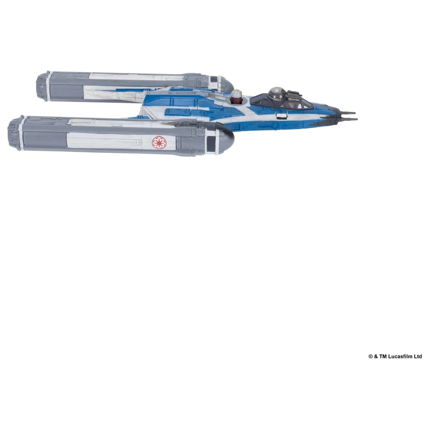 Star Wars Mittleres Fahrzeug & Figur BTL-B Y-wing & Ahsoka & R7-A7 Produktfoto
