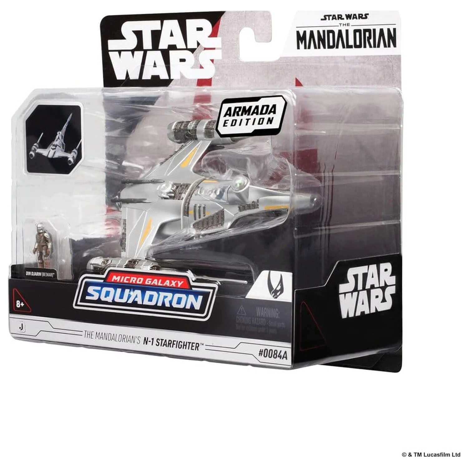 Star Wars Mittelgroßes Fahrzeug N1 mit Mando 13 cm Produktfoto