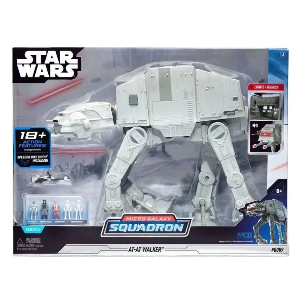 Star Wars Micro Galaxy Squadron Feature Fahrzeug mit Figuren Assault Class AT-AT 24 cm termékfotó