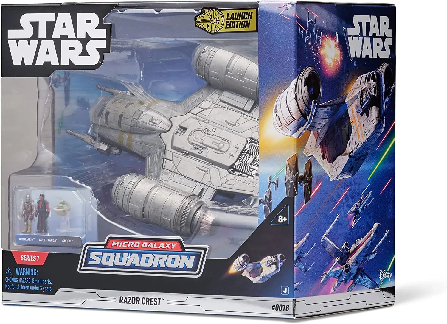 Star Wars Micro Galaxy Squadron Fahrzeug mit Figuren Razor Crest 20 cm Produktfoto