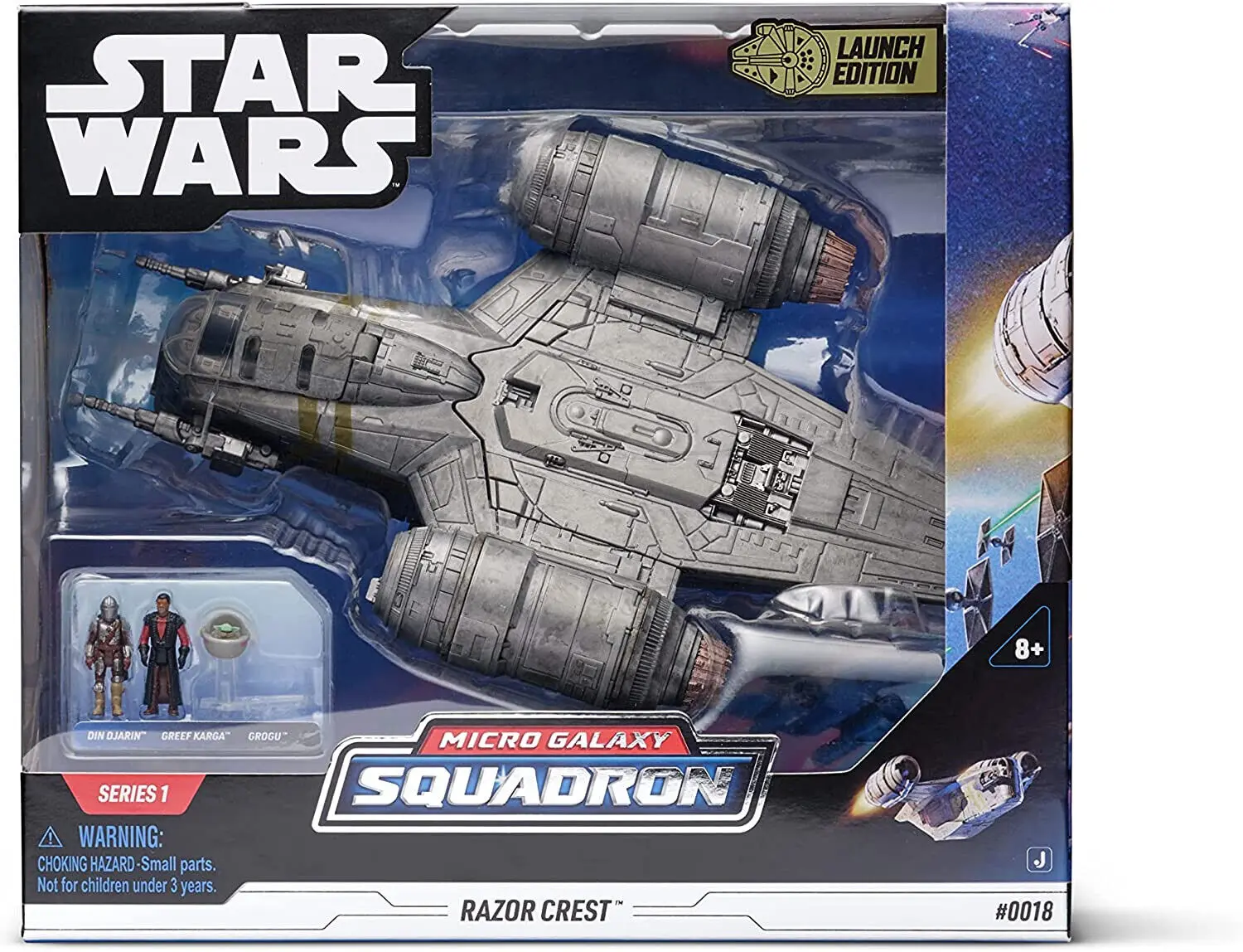 Star Wars Micro Galaxy Squadron Fahrzeug mit Figuren Razor Crest 20 cm Produktfoto