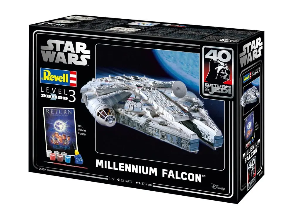 Star Wars Modellbausatz Geschenkset Millennium Falcon Produktfoto