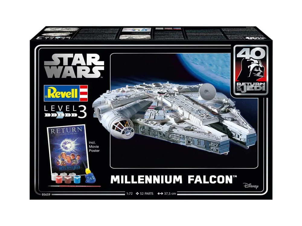 Star Wars Modellbausatz Geschenkset Millennium Falcon Produktfoto