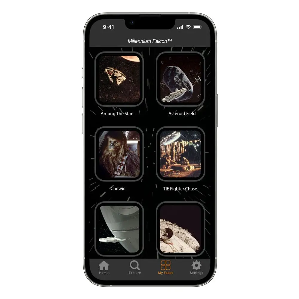 Star Wars Smartwatch-Armband Millennium Falcon Produktfoto