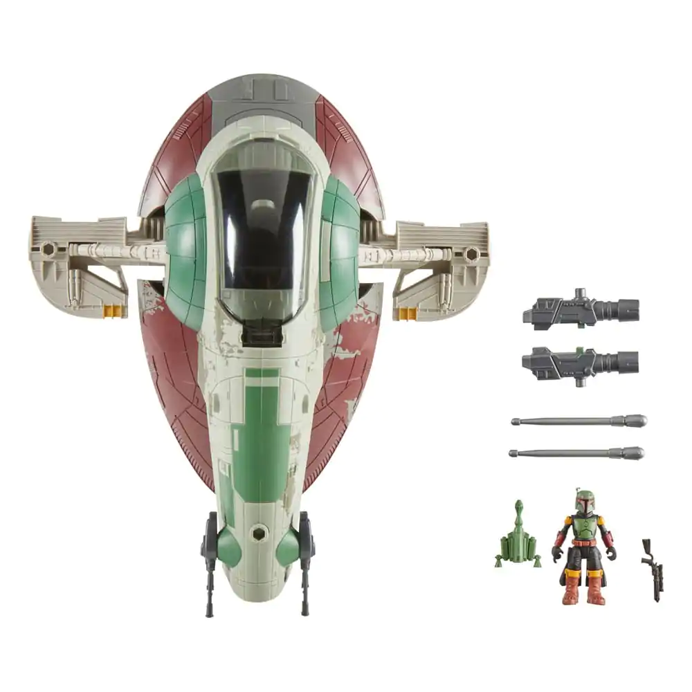 Star Wars Mission Fleet Fahrzeug mit Actionfigur Firespray with Boba Fett 6 cm Produktfoto