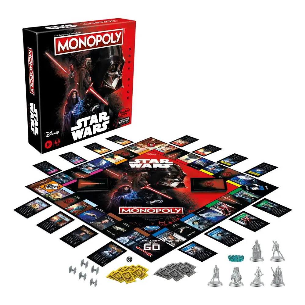 Star Wars Brettspiel Monopoly Dark Side Edition *Englische Version* Produktfoto