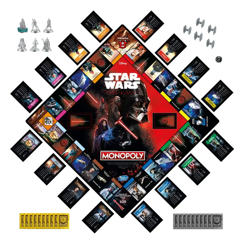 Star Wars Brettspiel Monopoly Dark Side Edition *Deutsche Version* Produktfoto