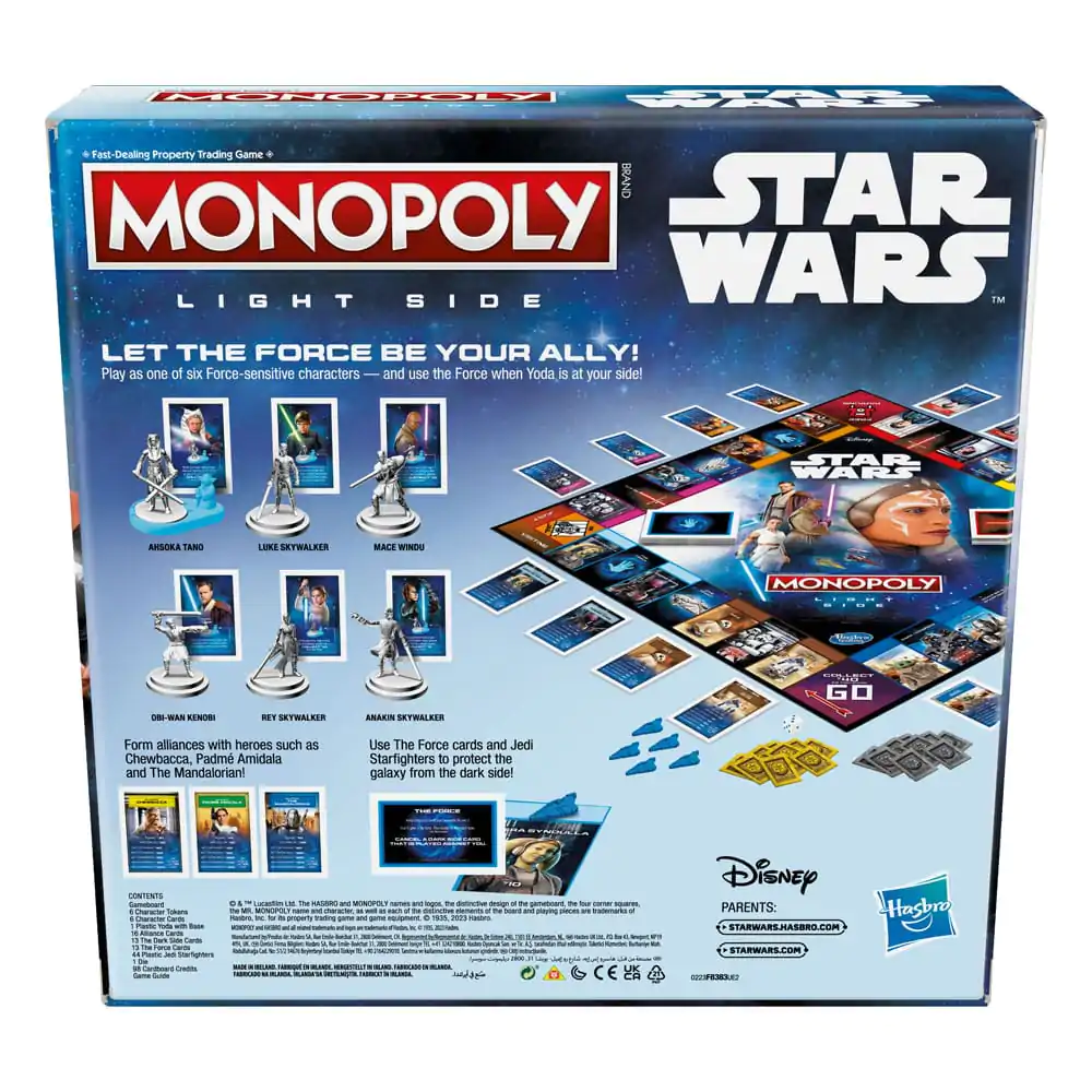 Star Wars Brettspiel Monopoly Light Side Edition *Englische Version* termékfotó