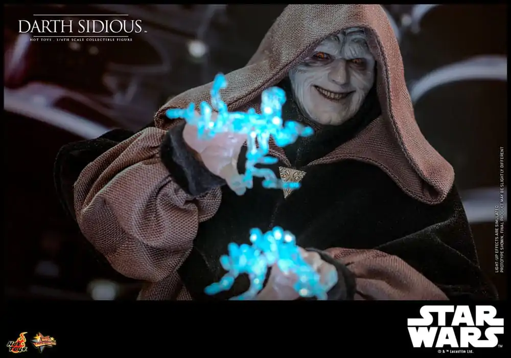 Star Wars Movie Masterpiece Actionfigur 1/6 Darth Sidious 29 cm Produktfoto