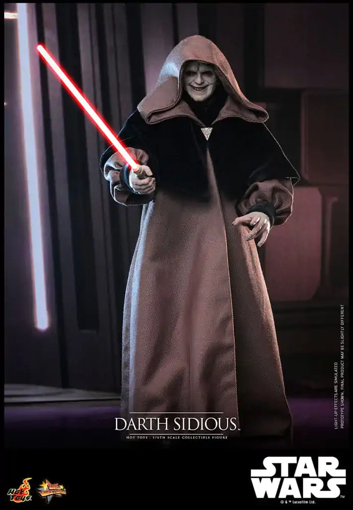 Star Wars Movie Masterpiece Actionfigur 1/6 Darth Sidious 29 cm Produktfoto