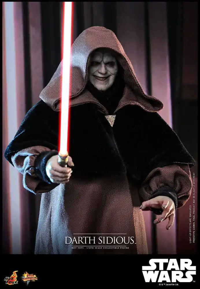 Star Wars Movie Masterpiece Actionfigur 1/6 Darth Sidious 29 cm Produktfoto