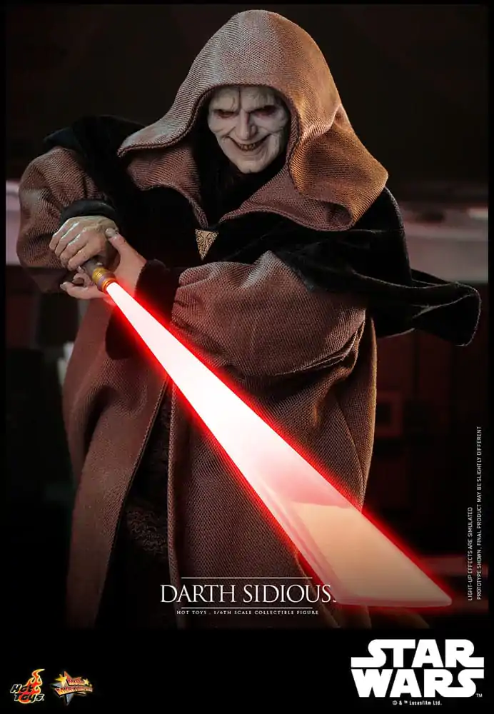 Star Wars Movie Masterpiece Actionfigur 1/6 Darth Sidious 29 cm Produktfoto