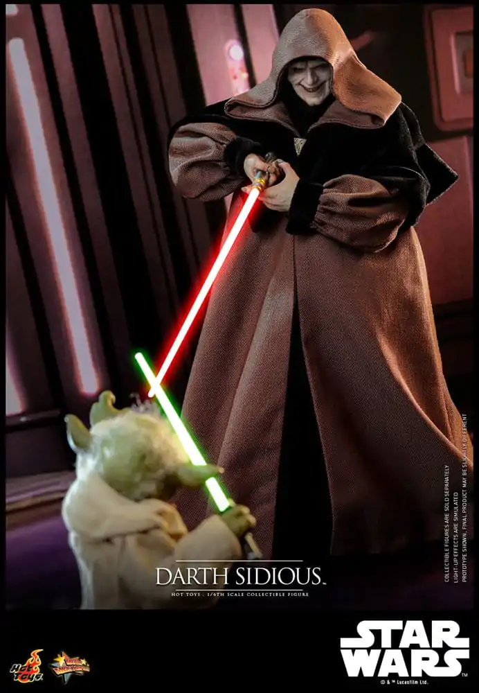 Star Wars Movie Masterpiece Actionfigur 1/6 Darth Sidious 29 cm Produktfoto