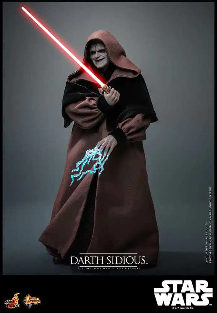 Star Wars Movie Masterpiece Actionfigur 1/6 Darth Sidious 29 cm Produktfoto