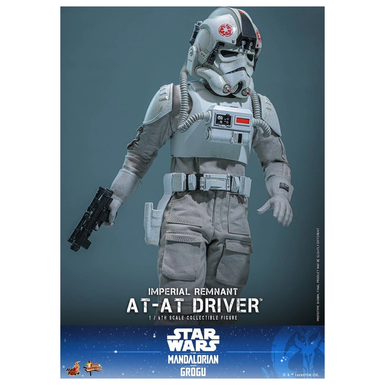 Star Wars Movie Masterpiece Action Figur 1/6 Imperial Remnant AT-AT Driver 30 cm Produktfoto